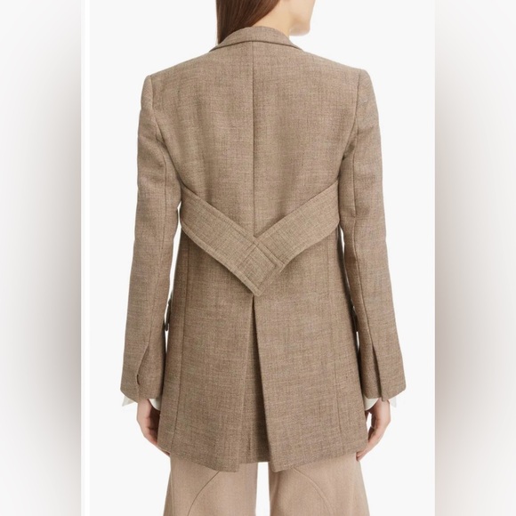 RARE Chloe Fall Winter 2018 Runway Blazer Coat Tweed Blazer Size 40 Pristine - Picture 7 of 14